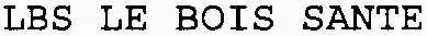 LBS LE BOIS SANTE
