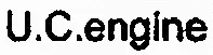 U.C.engine