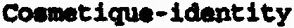 Cosmetique-identity