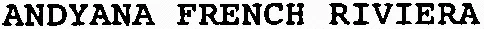 ANDYANA FRENCH RIVIERA