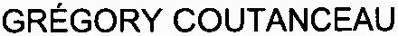 GRÉGORY COUTANCEAU