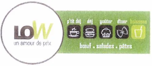 Low un amour de prix p'tit déj déj goûter dîner boissons boeuf • salades • pâtes