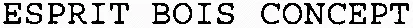 ESPRIT BOIS CONCEPT
