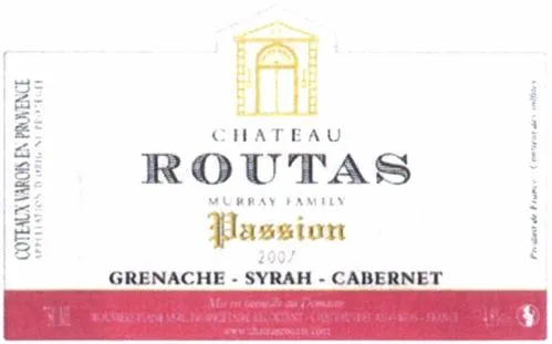 CHATEAU ROUTAS Passion