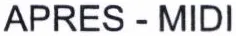 APRES-MIDI