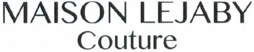 MAISON LEJABY Couture