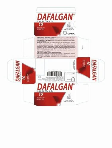 DAFALGAN 1G PARACETAMOL UPSA