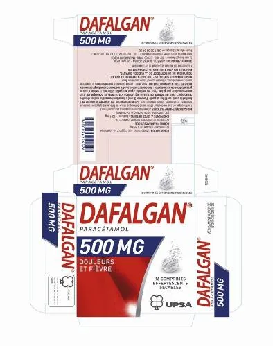 DAFALGAN 500 MG PARACETAMOL UPSA