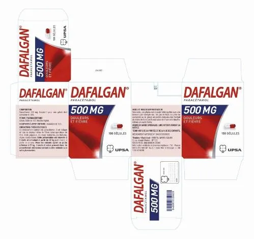 DAFALGAN PARACETAMOL 500 MG UPSA