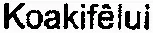 Koakifêlui