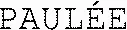 PAULÉE