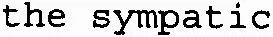 the sympatic