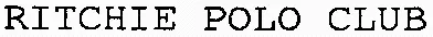 RITCHIE POLO CLUB
