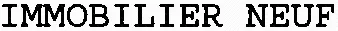 IMMOBILIER NEUF