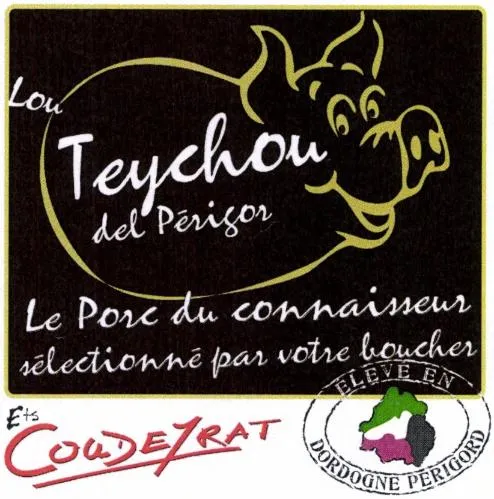 Lou Teychou del Périgon Le Porc du connaisseur sélectionné par votre boucher Ets COUDEYRAT