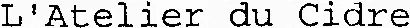 L'Atelier du Cidre