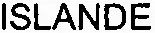 ISLANDE