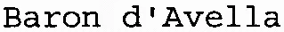 Baron d'Avella