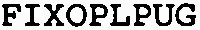FIXOPLPUG