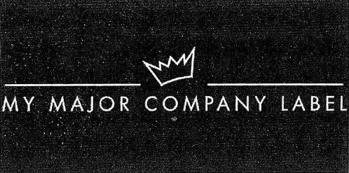 MY MAJOR COMPANY LABEL