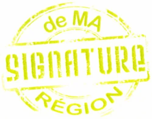SIGNATURE DE MA REGION
