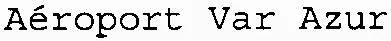 Aéroport Var Azur