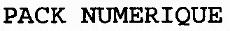 PACK NUMERIQUE
