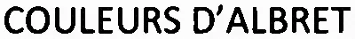 COULEURS D'ALBRET