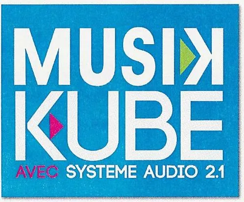 MUSIK KUBE SYSTEME AUDIO 2.1