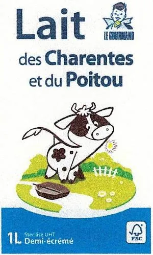 Lait des Charentes et du Poitou LE GOURMAND