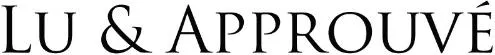 LU & APPROUVE
