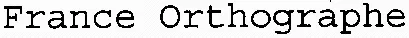 France Orthographe