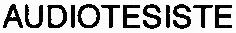 AUDIOTESISTE