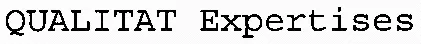 QUALITAT Expertises