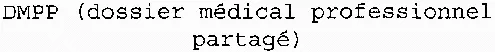 DMPP (dossier médical professionnel partagé)