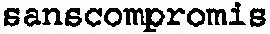 sanscompromis