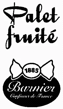 Palet fruité 1885 Barnier Confiseur de France