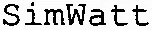 SimWatt