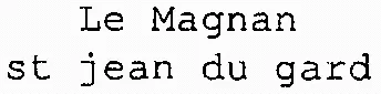 Le Magnan st jean du gard
