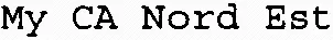 My CA Nord Est