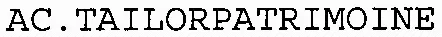 AC.TAILORPATRIMOINE