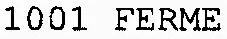 1001 FERME