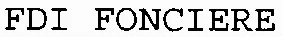 FDI FONCIERE