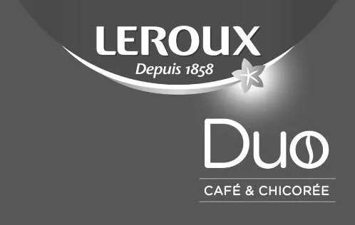 LEROUX DEPUIS 1858 DUO CAFE & CHICOREE