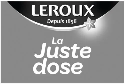 LEROUX DEPUIS 1858 LA JUSTE DOSE