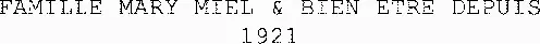 FAMILLE MARY MIEL & BIEN ETRE DEPUIS 1921