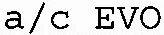 a/c EVO