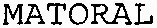 MATORAL