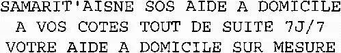 SAMARIT'AISNE SOS AIDE A DOMICILE A VOS COTES TOUT DE SUITE 7J/7 VOTRE AIDE A DOMICILE SUR MESURE