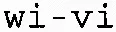 wi-vi